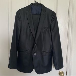 Zara Mens Full Suit  Jacket (Sz 40) Pants (Sz 31)